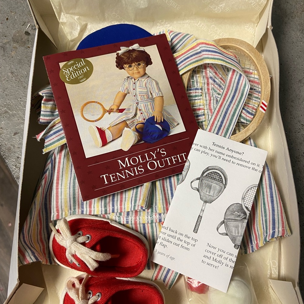 Molly McIntire special edition Tennis Outfit in original packaging